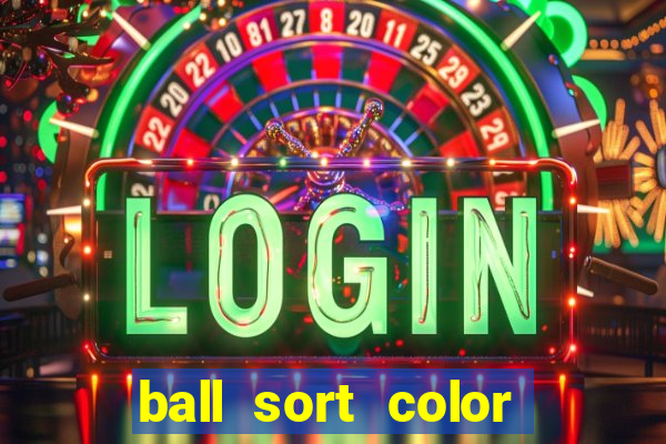 ball sort color water puzzle